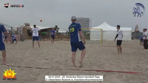 2:1 Beachteam Rostock vs. Knochens Knochenbrecher