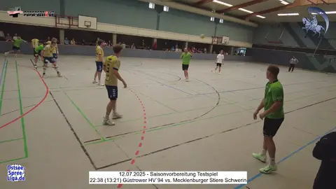 22:38 (13:21) Güstrower HV`94 vs. Mecklenburger Stiere Schwerin