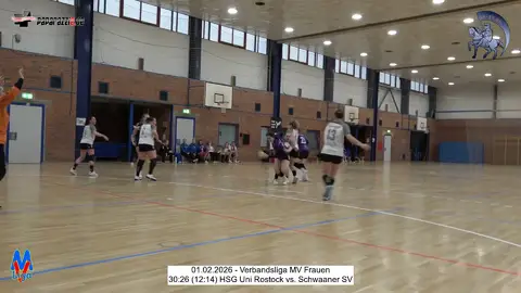 30:26 (12:14) HSG Uni Rostock vs. Schwaaner SV